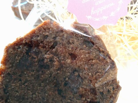 チョコ好きに♪ダブルチョコバターケーキ